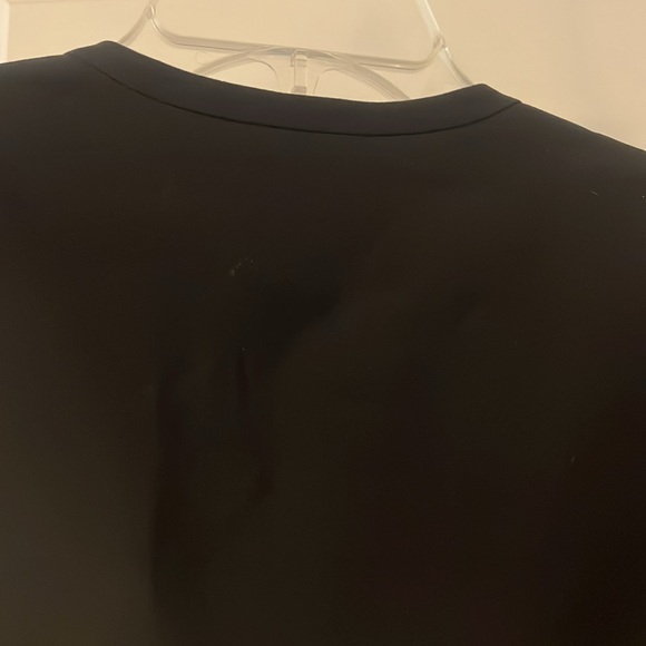 CeCe black blazer jacket with clasp scalloped design long sleeve SZ 12 workwear - Picture 11 of 16